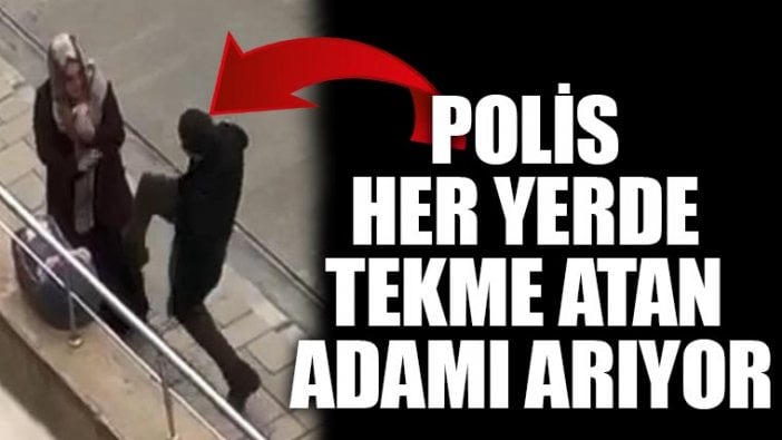 Polis bebeği olan kadına şiddet uygulayan adam için alarma geçti