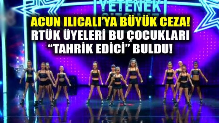 Acun Ilıcalı'ya 1 milyon liralık ceza: "Şortlu çocuklar tahrik edici"