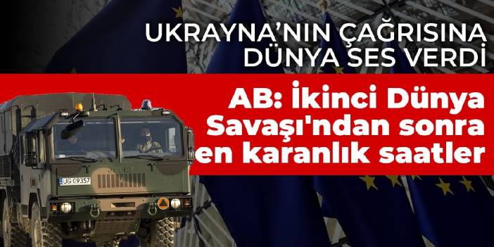 Dünyadan tepkiler... Ukrayna'dan çağrı: Artık harekete geçin