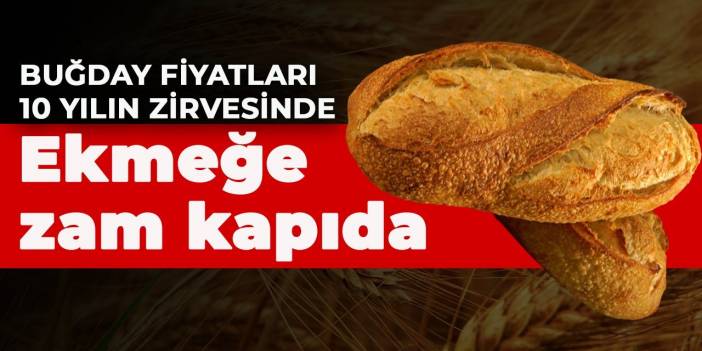 Buğday fiyatları 10 yılın zirvesinde! Ekmeğe zam kapıda