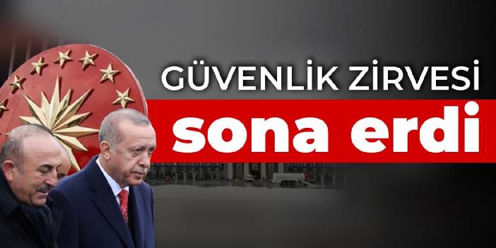 Ankara'da güvenlik zirvesi: Erdoğan'dan, Zelenskiy ile görüşme