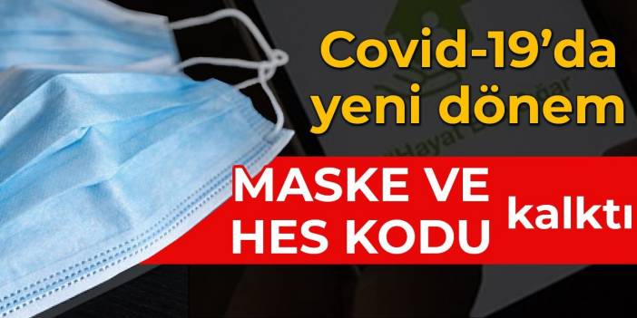 Normale dönüş: Açık alanda maske zorunluluğu kaldırıldı