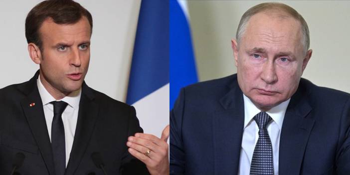 Putin'den Macron'a: Rusya, tavizsiz mücadeleyi sürdürme niyetinde