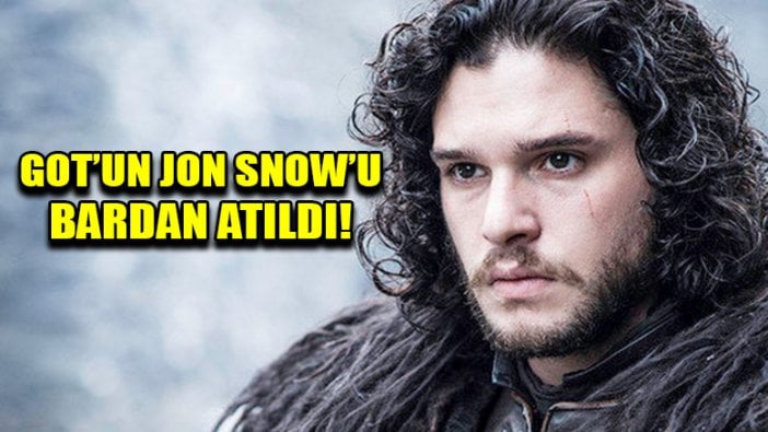 GOT'un Jon Snow'u Kit Harington bardan atıldı!