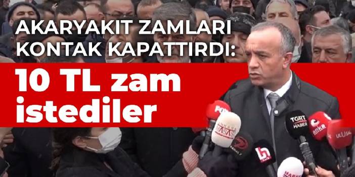 Akaryakıt zamları nedeniyle kontak kapattılar: 10 TL zam istediler