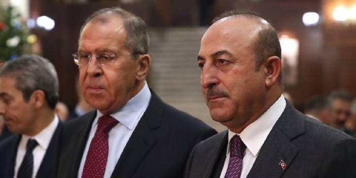 Çavuşoğlu, Lavrov ile görüştü