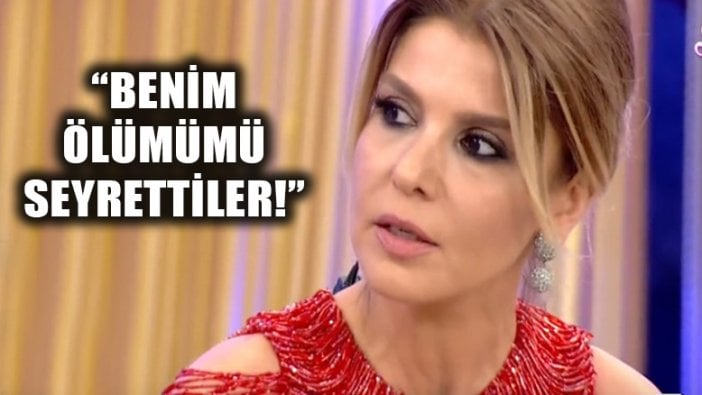 Gülben Ergen, Seda Sayan'ın programında konuştu: Benim ölümümü seyrettiler