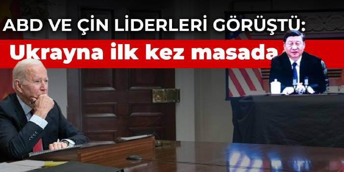 Şi Cinping ile Biden görüştü