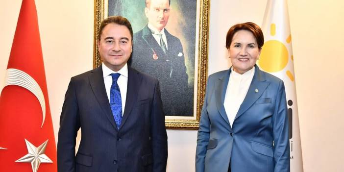 Babacan’dan Akşener’e ziyaret