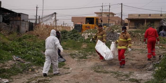 Irak'taki toplu mezardan 143 kişiye ait kalıntı çıkarıldı