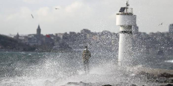 Meteoroloji'den Marmara ve Trakya için 'fırtına' uyarısı