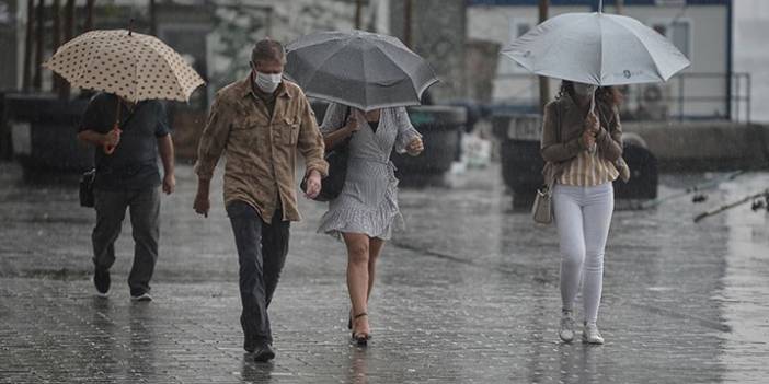 Meteoroloji'den 5 bölgede kuvvetli yağış uyarısı