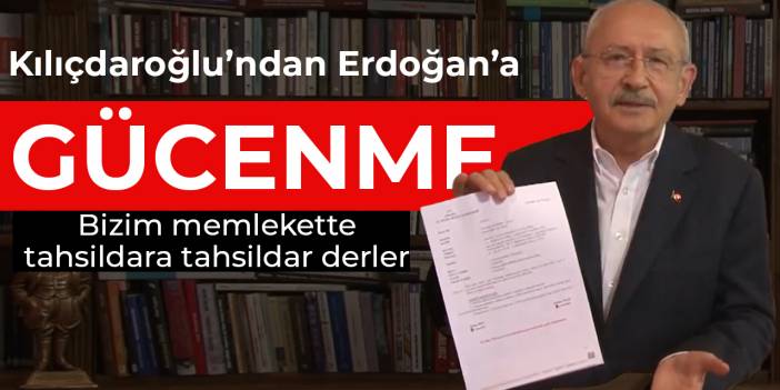 Kılıçdaroğlu'ndan Erdoğan'a dava cevabı...