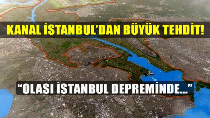 Kanal İstanbul projesi Marmara Denizi'ni tehdit ediyor!