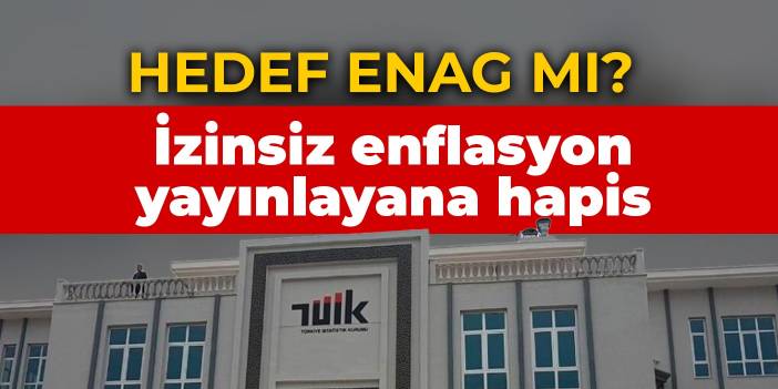 TÜİK’ten tartışma yaratacak düzenleme: İzinsiz veri yayınlayana hapis