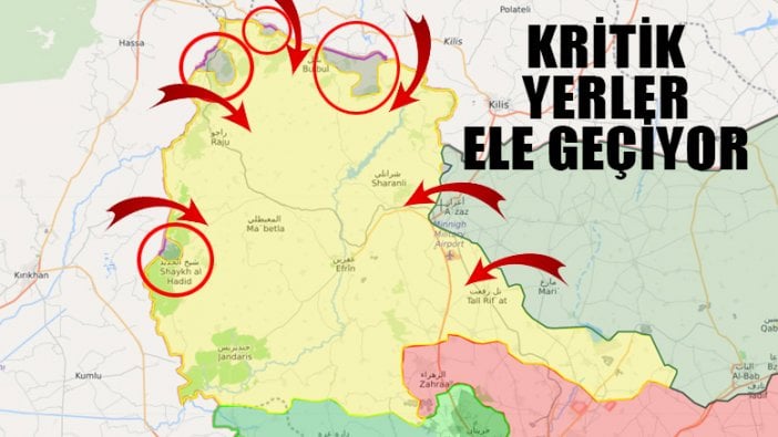 Zetin Dalı Harekatı: Afrin'de kritik bölgeler teker teker ele geçiyor