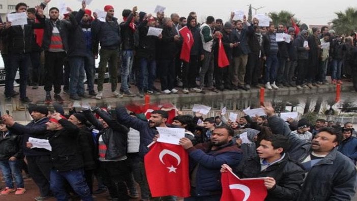 Suriyeliler, Zeytin Dalı Harekâtı'na katılmak için dilekçe verdi