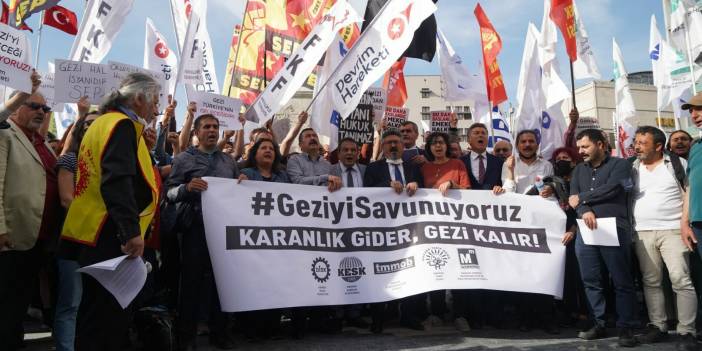 Gezi Davası kararları Ankara'da protesto edildi