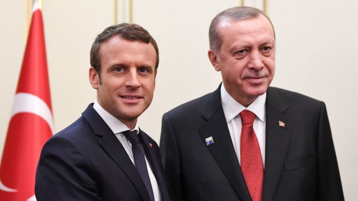 Cumhurbaşkanı Erdoğan, Fransa Cumhurbaşkanı Macron ile görüştü