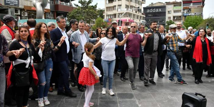 Manisa 'da1 Mayıs coşkusu!