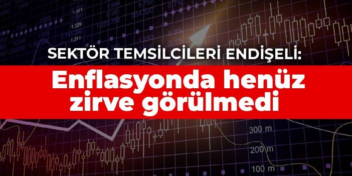 Sektör temsilcileri endişeli: Enflasyonda henüz zirve görülmedi