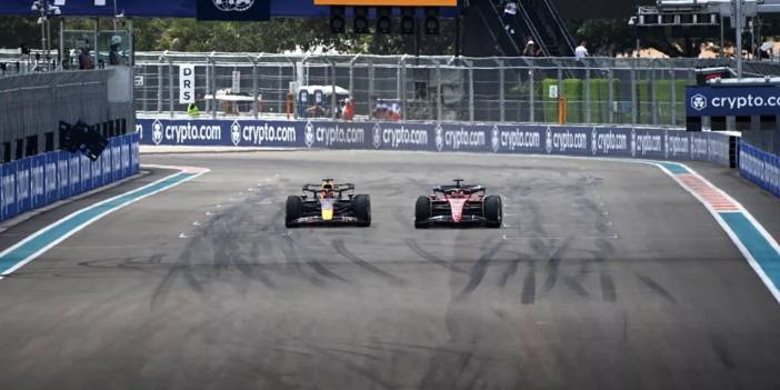 Formula 1 Miami'de zafer Verstappen'in