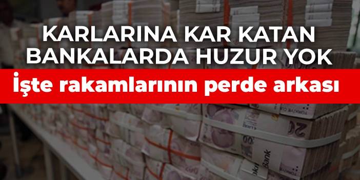 Karlarına kar katan bankalarda huzur yok! İşte rakamlarının perde arkası