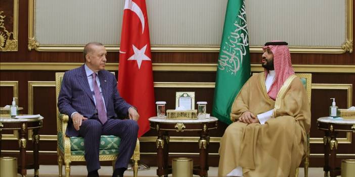 Erdoğan, Suudi Arabistan Veliaht Prensi ile görüştü