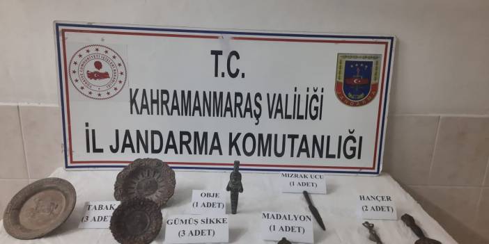 Kahramanmaraş'ta 'tarihi eser' operasyonu: 4 gözaltı