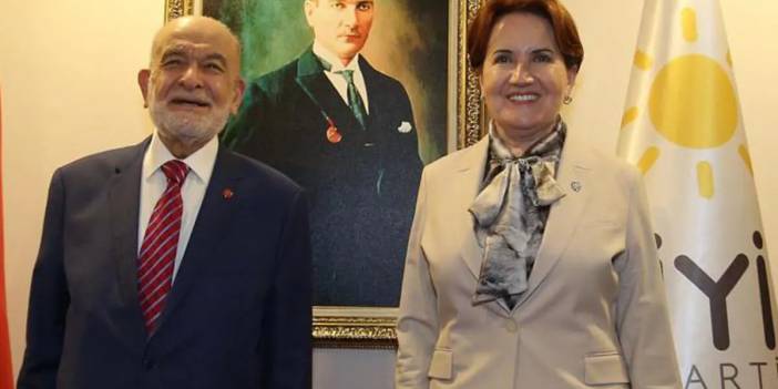 Karamollaoğlu, Akşener'i ziyaret etti