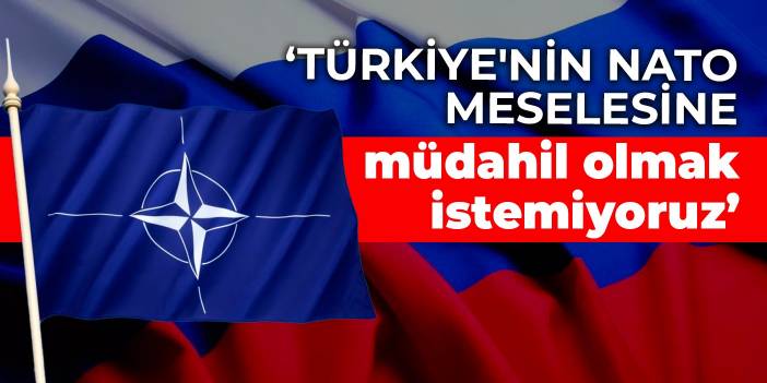 Kremlin: Türkiye'nin NATO meselesine müdahil olmak istemiyoruz