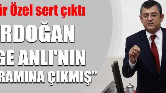 Özgür Özel: Cumhuriyet, demokrasi okur yazarlığı başlatıp ilk kursiyer de Erdoğan'ı kaydetmek lazım