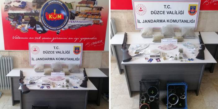 Düzce'de suç örgütüne operasyon: 16 gözaltı