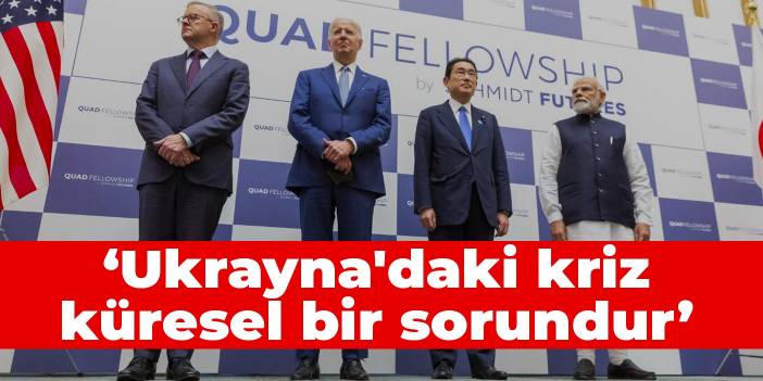 Biden: Ukrayna'daki kriz küresel bir sorundur