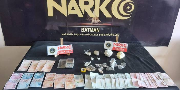 Batman'da uyuşturucu operasyonu: 21 gözaltı