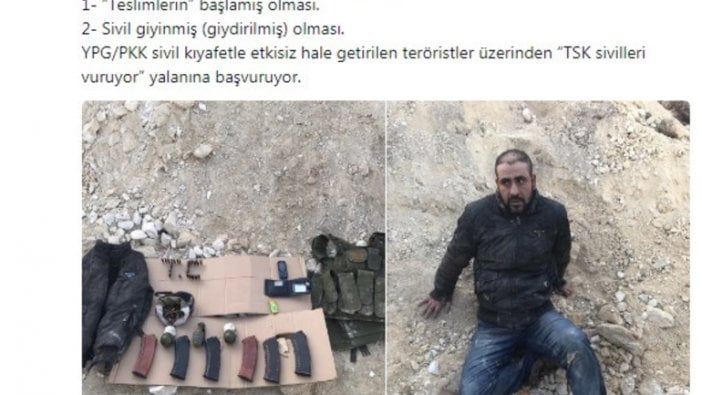 Abdullah Ağar teslim olan YPG'li hakkında önemli bir detayı paylaştı