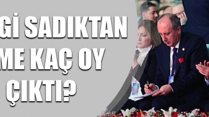 CHP kurultayının ayrıntıları... Hangi sandıktan kime kaç oy çıktı?