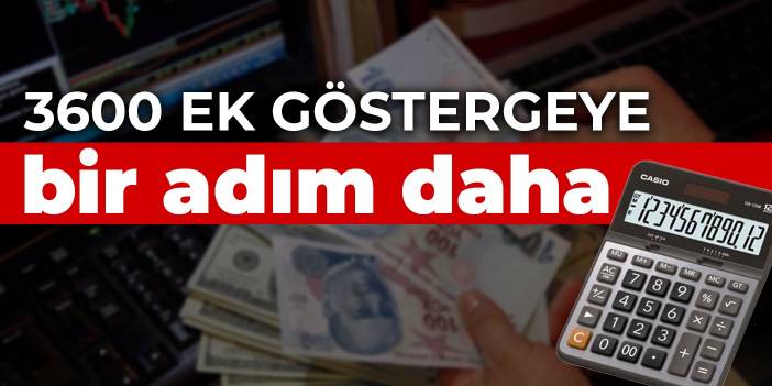 3600 ek göstergeye bir adım daha