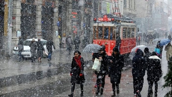 İstanbul'a kar geliyor!