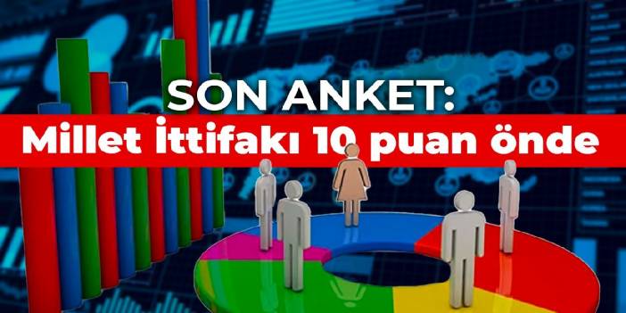 Son anket: Millet İttifakı 10 puan önde