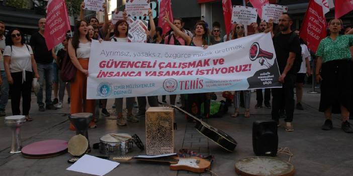 Müzik yasağına müzikli protesto:  Halk eğlenmesin istiyorlar