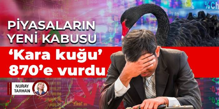 Piyasaların ‘kara kuğu’su 870’e vurdu, dış borçta iflas riski yüzde 35’e çıktı