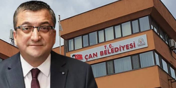 Çan Belediye Başkanı'nın görevden uzaklaştırılmasına CHP'den sert tepki: Demokrasiye darbe