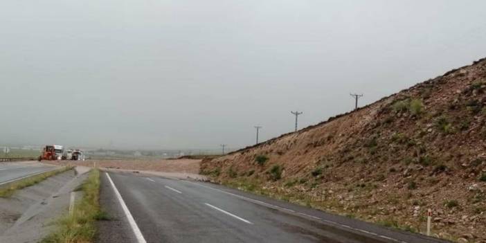 Niğde-Kayseri yolu trafiğe kapatıldı