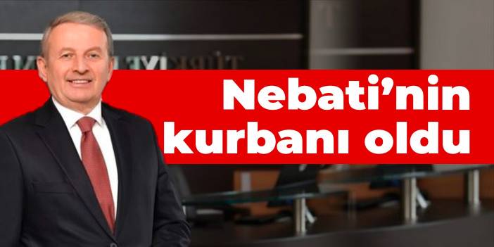 Nebati’nin kurbanı oldu