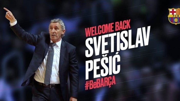 Barcelona Lassa'nın yeni hocası Svetislav Pesic oldu