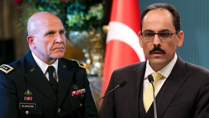 Cumhurbaşkanlığı sözcüsü İbrahim Kalın, McMaster ile görüştü