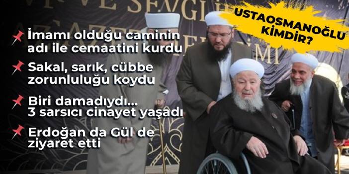 Biri damadıydı... Üç sarsıcı cinayet yaşadı: İsmailağa tarikatının şeyhi Mahmut Ustaosmanoğlu kimdir?