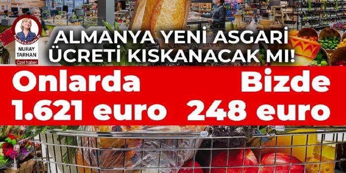 Almanya’da 1.621, bizde 248 euro: ‘Asgari ücretlinin hali içler acısı’