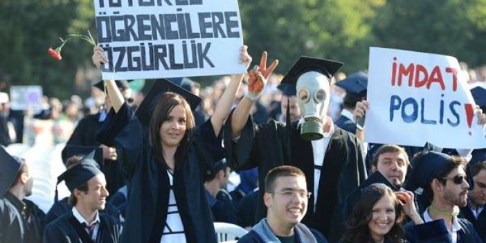 Boğaziçi Üniversitesi’nden öğrenciye mezuniyet töreninde eylem tehdidi